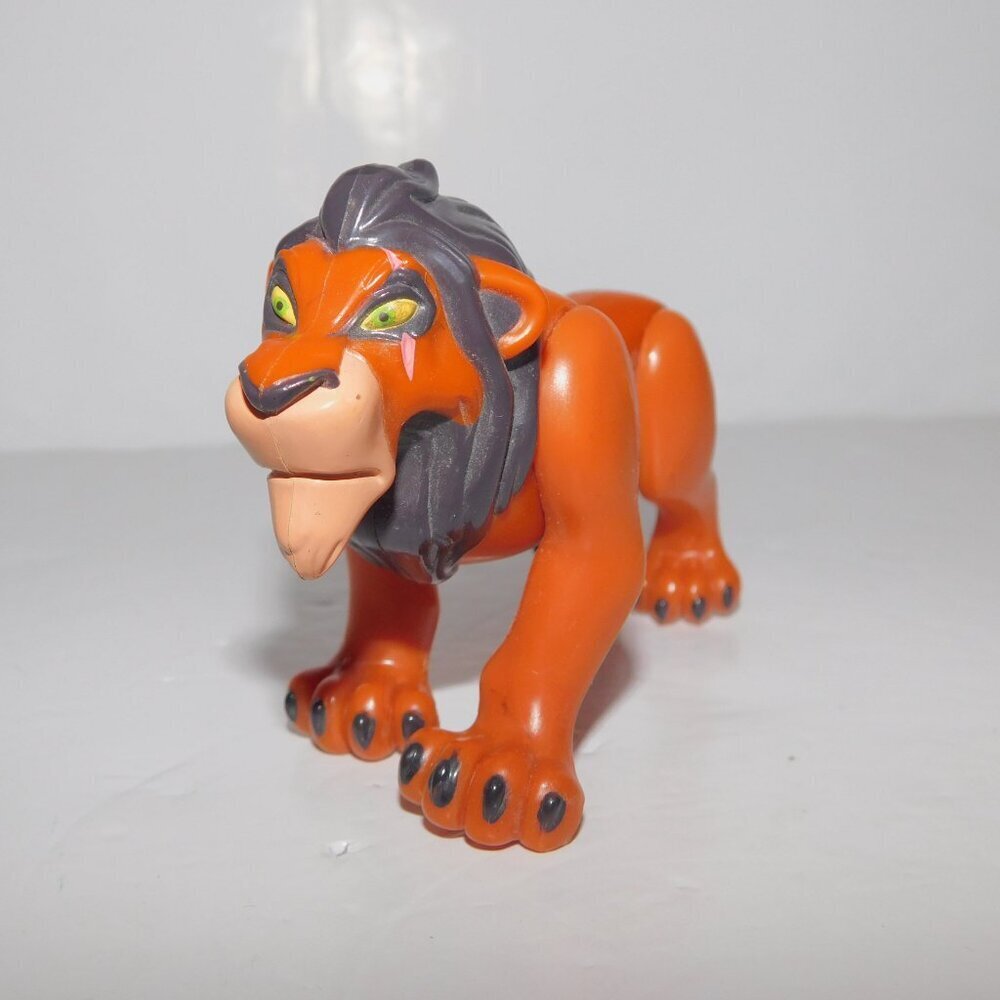 Vintage isney Lion King 5" Scar Jointed Action Figure 1994 Burger King D
